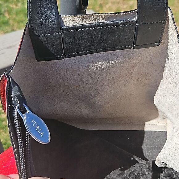 Furla Vintage snakeskin handbag - Picture 4 of 11